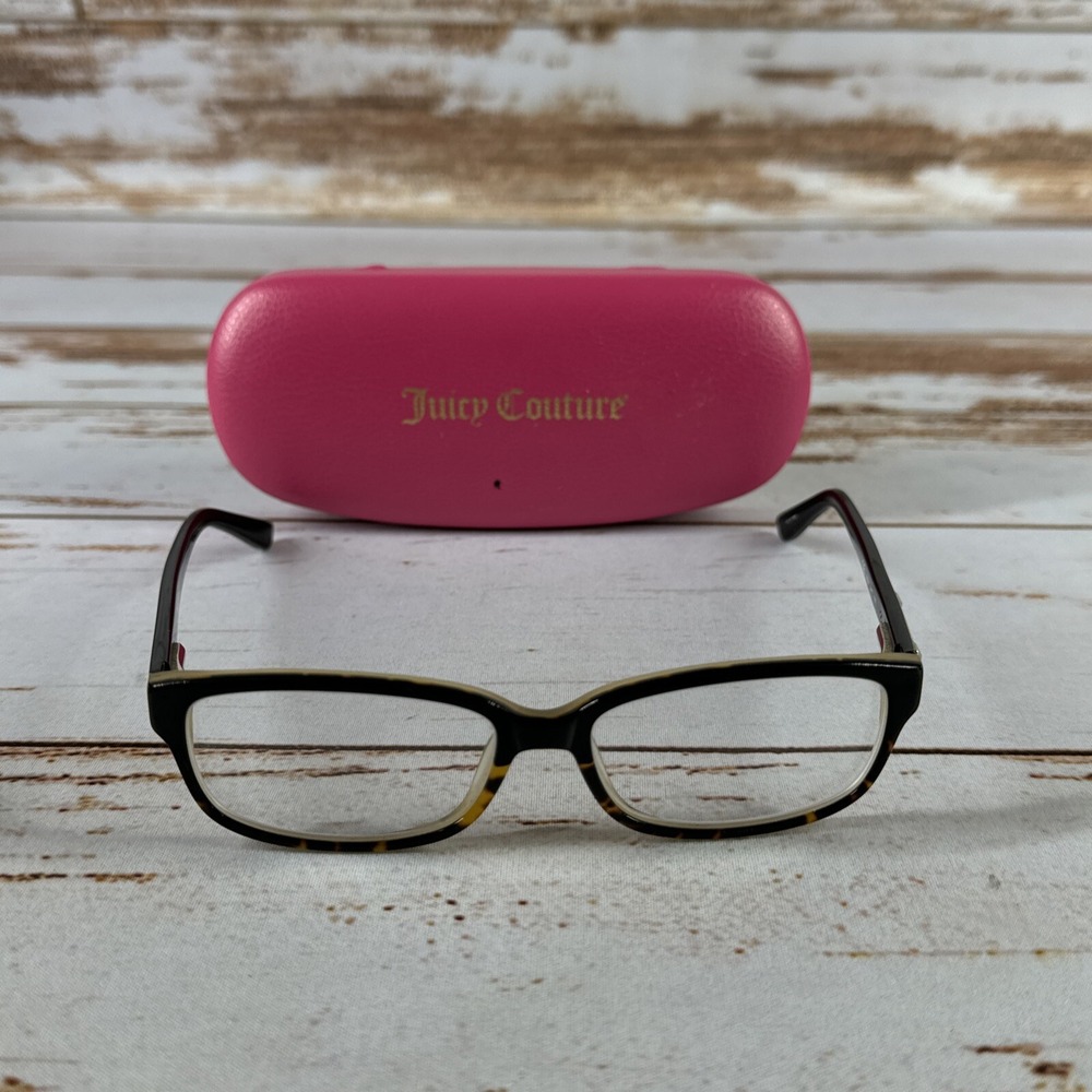 Juicy Couture Dark Tortoise Eyeglass Frames JU126 OJYY 135 Replacement